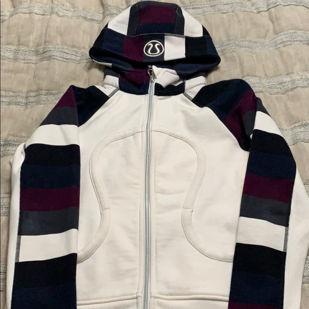Lululemon Scuba Hoodie Angel Wing Pow Stripe